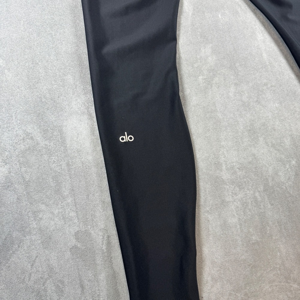 Alo Yoga Airlift High Waist Cutaway Legging Black Women's M Cutout Front - Picture 11 of 16
